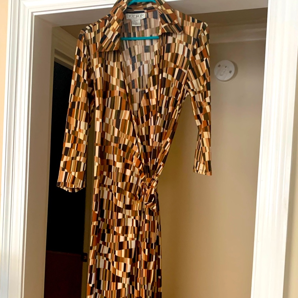 Beautiful wrap around dress..